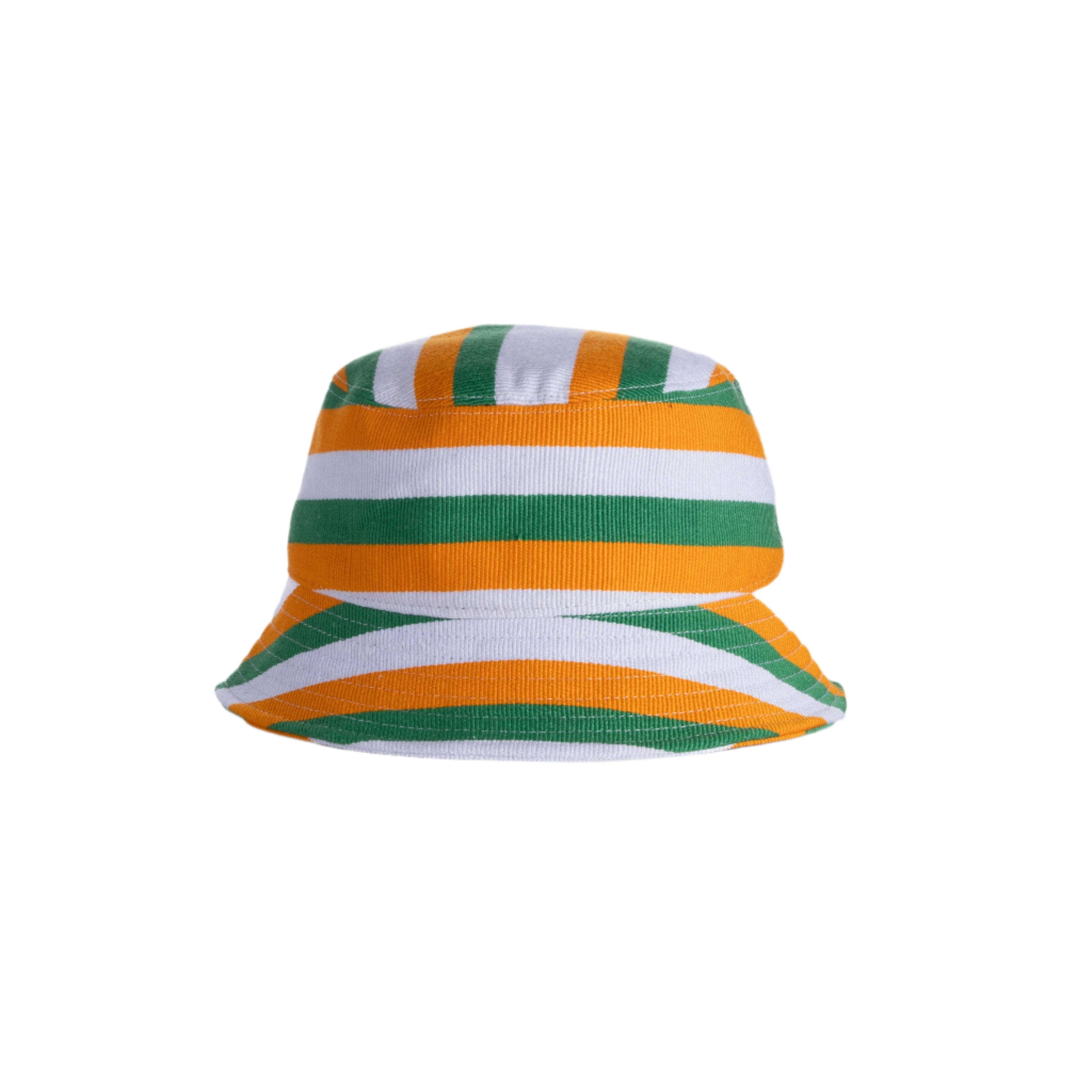 Green/Orange/White Stripes