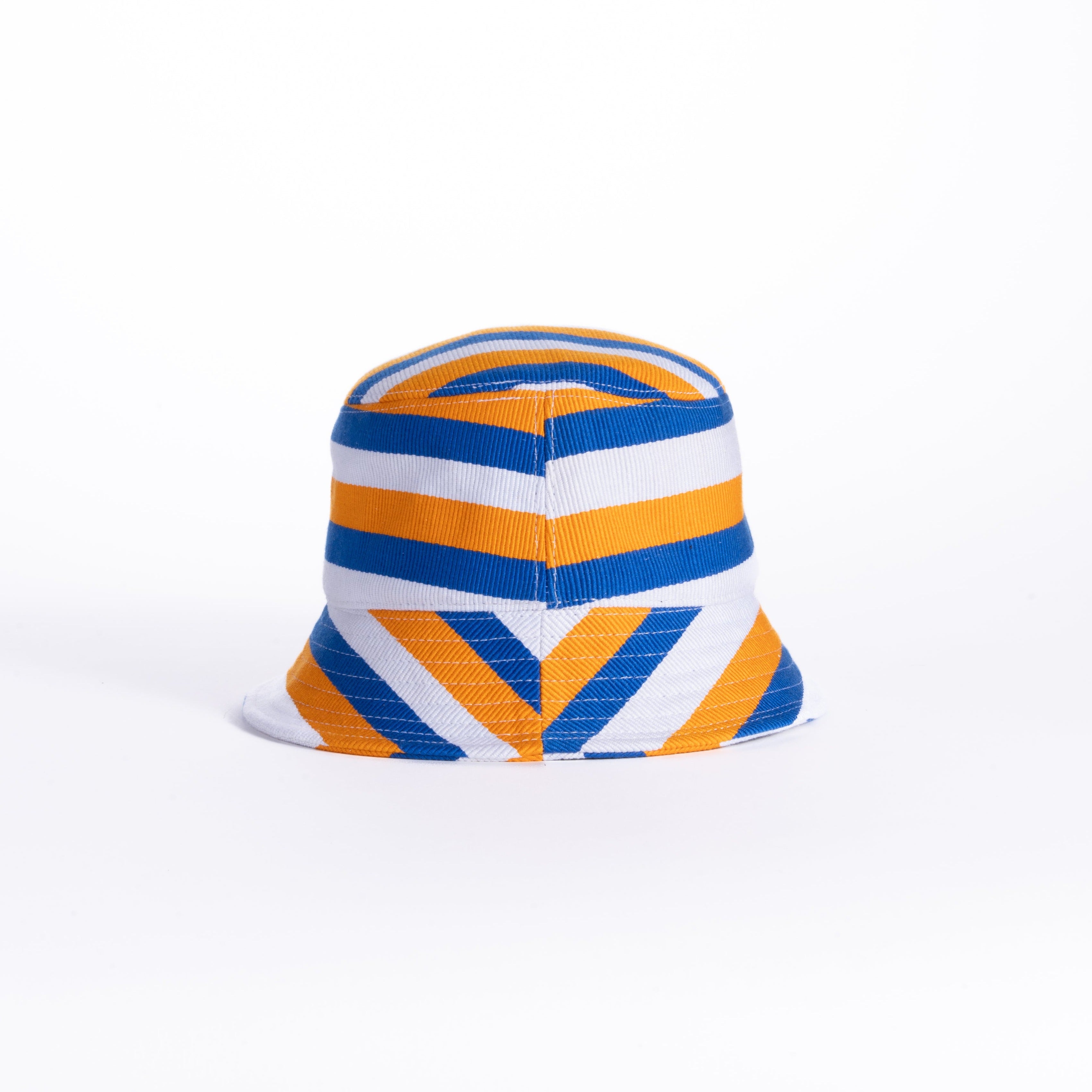 Blue/Orange/White Stripes