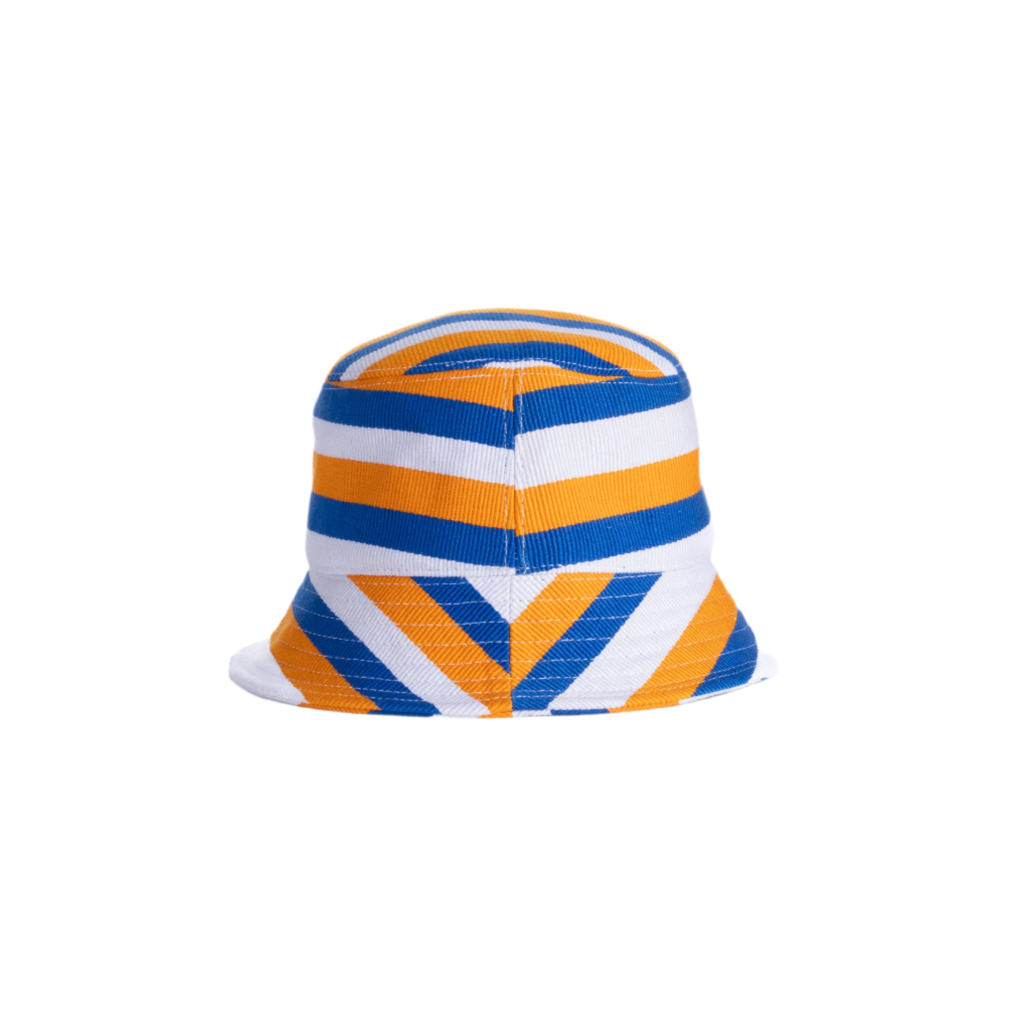 Blue/Orange/White Stripes