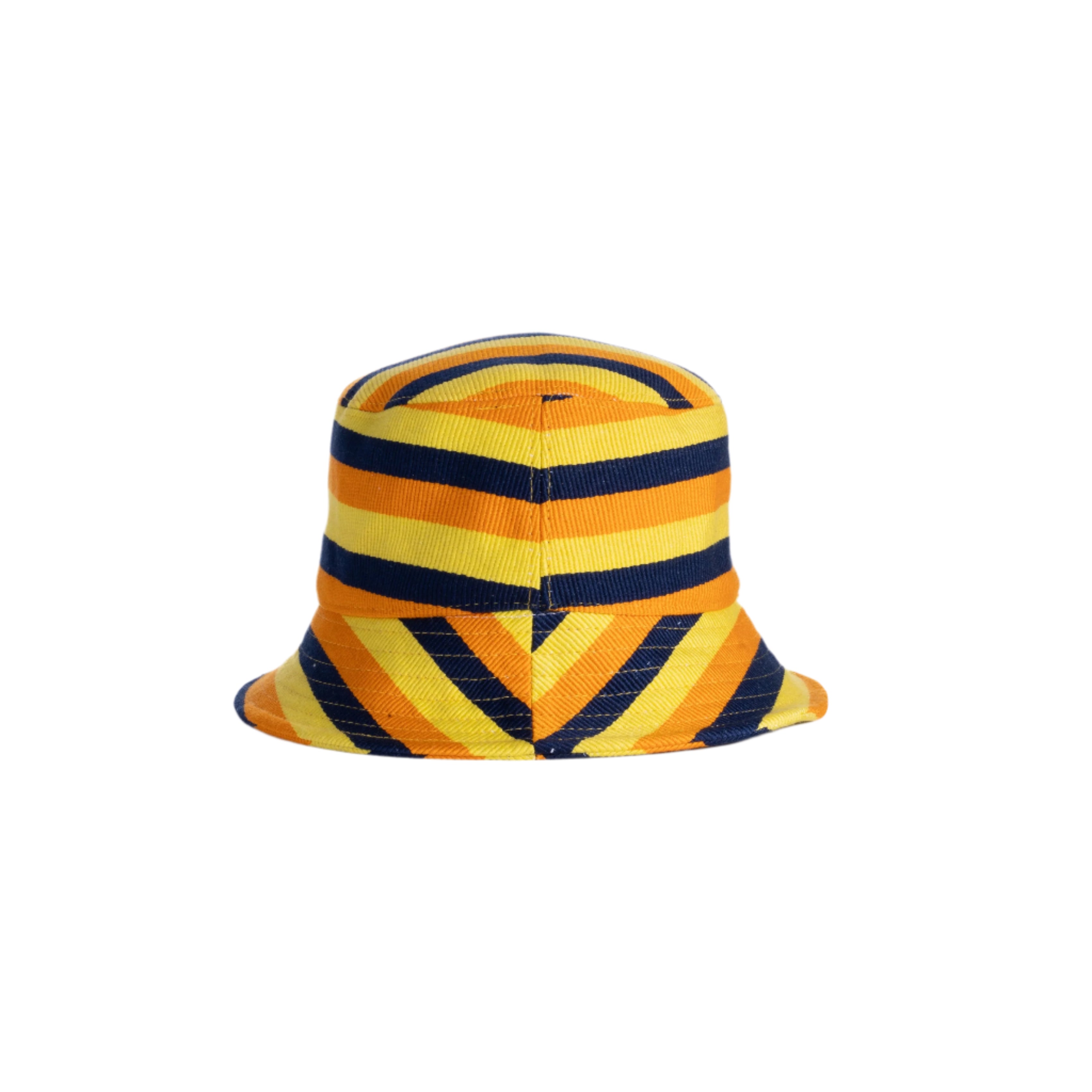 Navy/Orange/Yellow Stripes