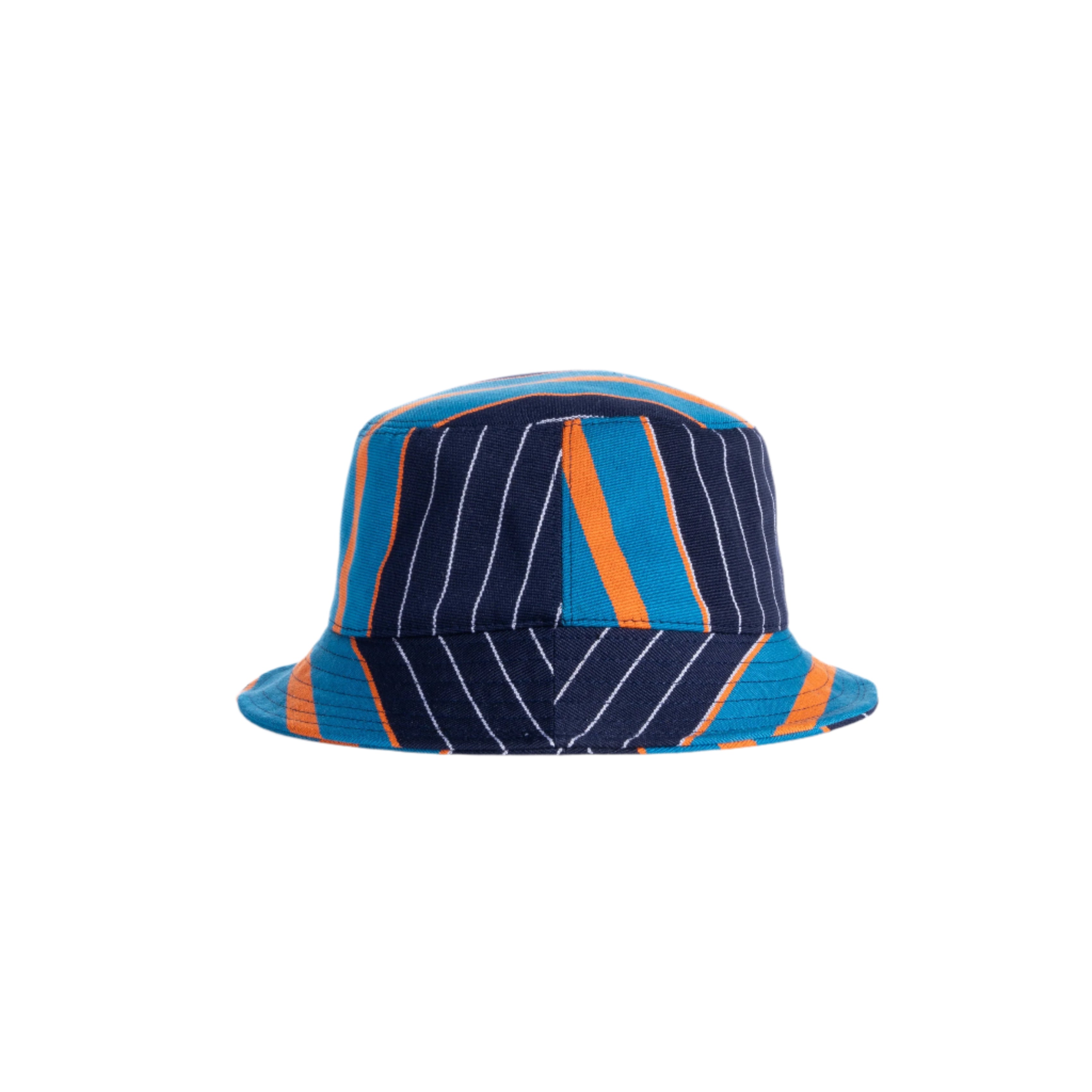 Blue/Navy/Orange Stripes