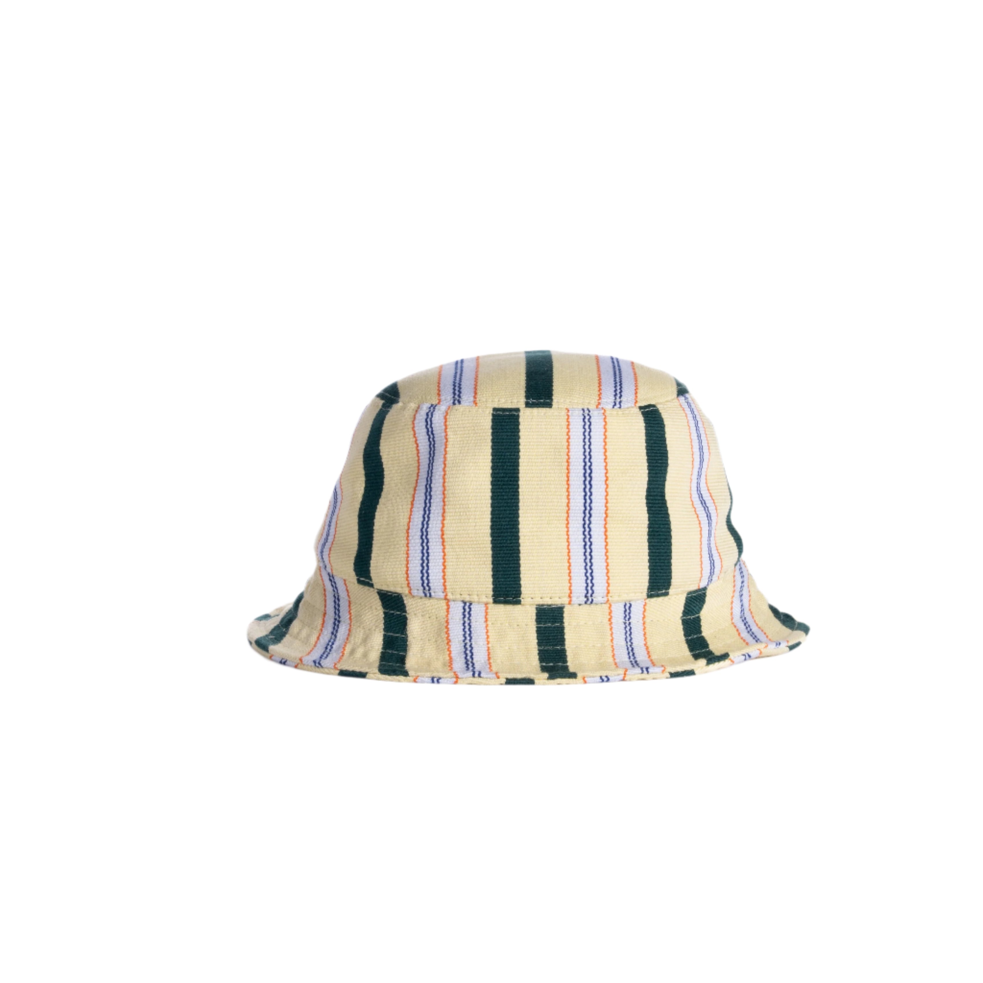 Green/Straw/White Stripes