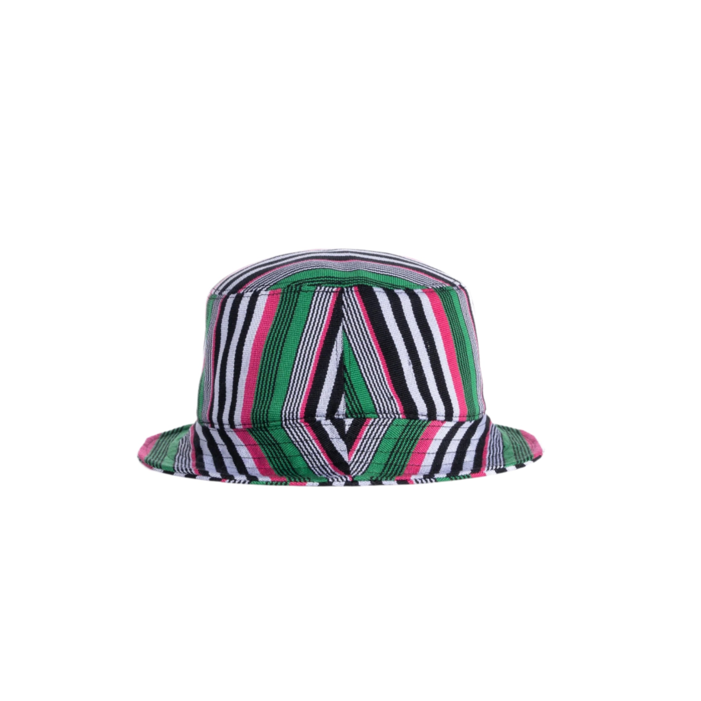 Green/Pink/Silver Stripes