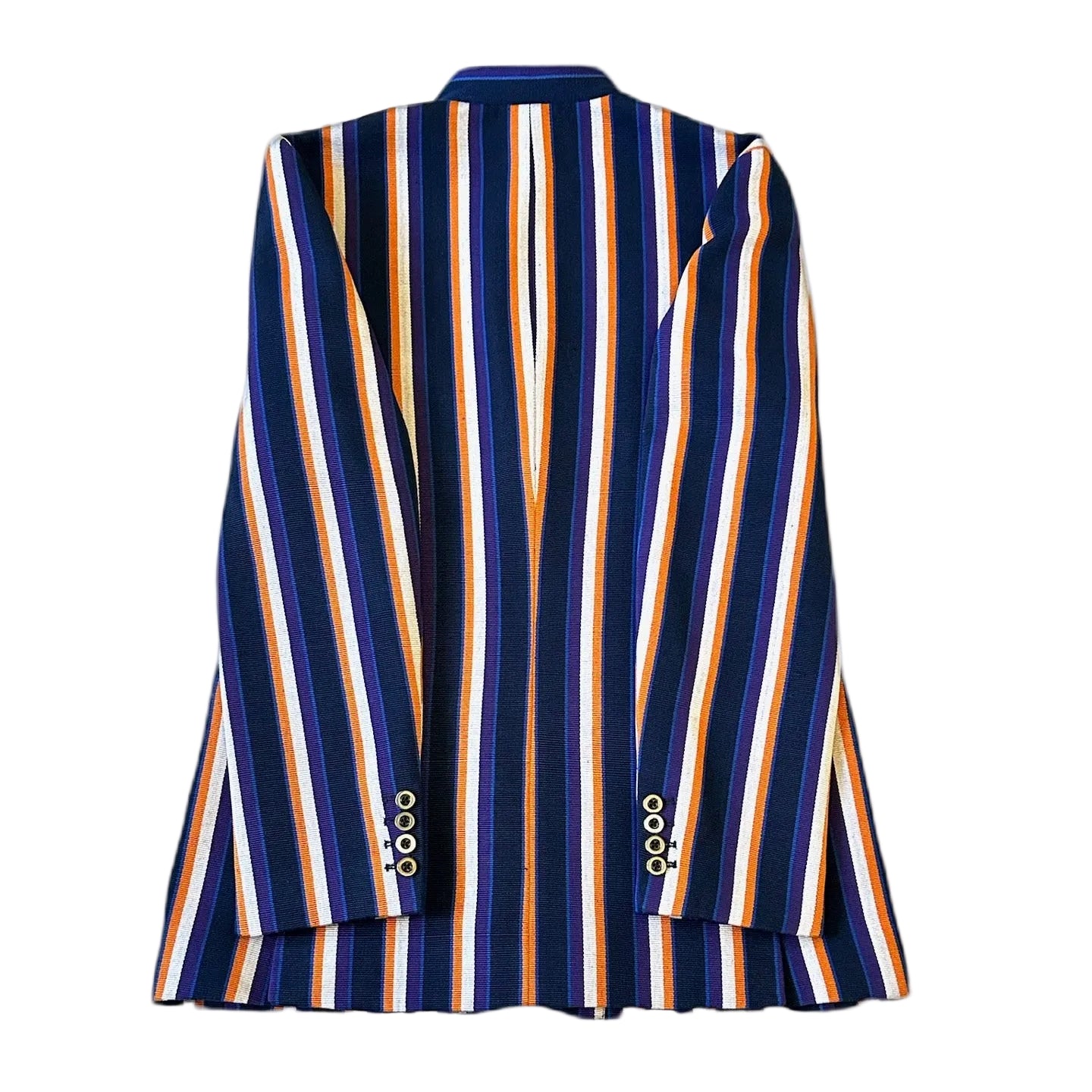 Pinstripes (Navy Blue Focus)